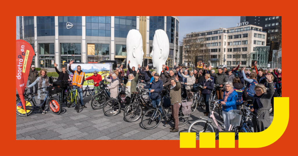 Alexander Graham Bell In tegenspraak medeklinker Doortrappen Leeuwarden: blij van veilig fietsen tot je 100ste