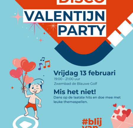 Valentijn Party – AquaDisco – de Blauwe Golf