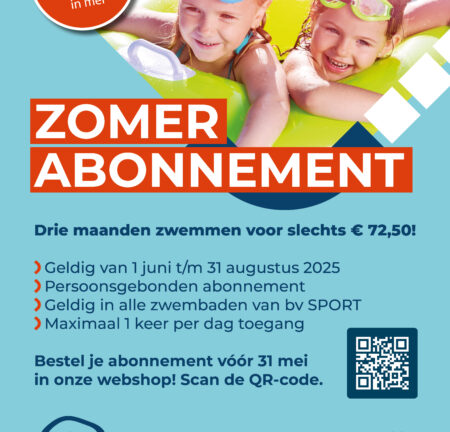 Zomerabonnement weer verkrijgbaar!